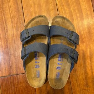 Birkenstock Arizona Blue Sandals. Size 36